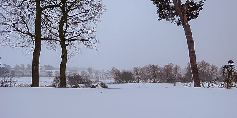 Kelso in the snow February 2018