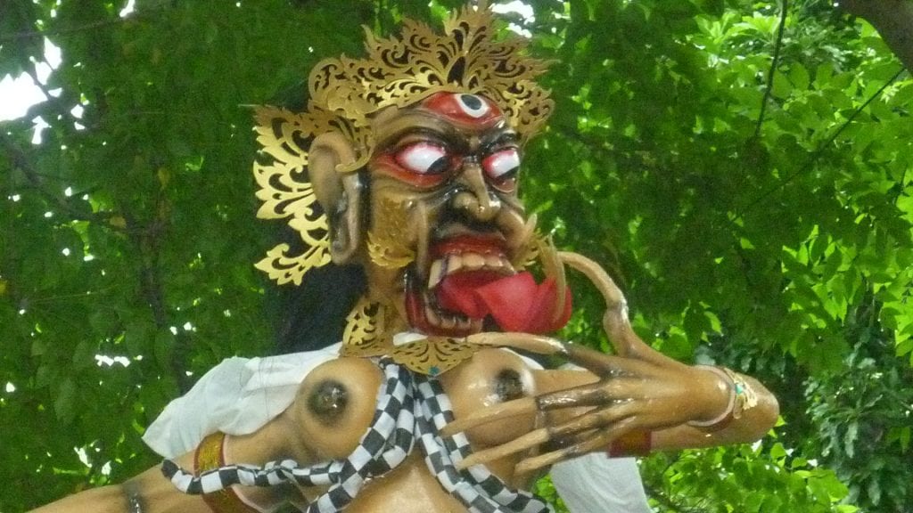 Ogoh Ogoh statue in Bali
