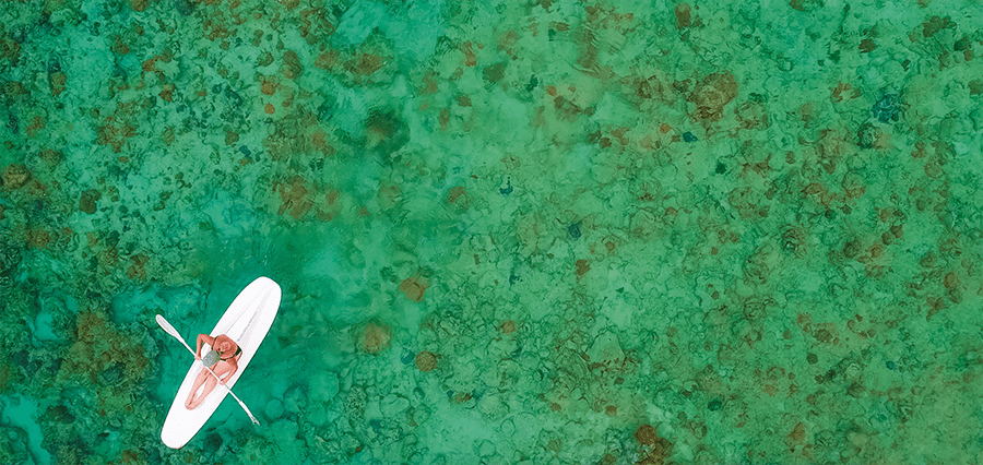 kayaking at NusaBay Menjangan