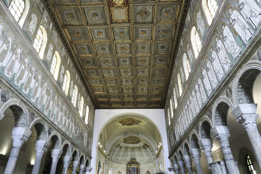 Ceiling of Basilica of Sant’Apollinare Nuovo