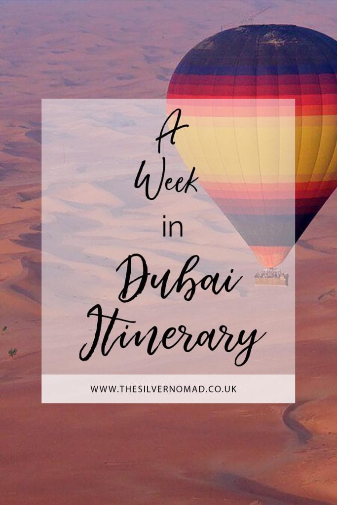 If you only have 7 days to spend in Dubai, read the perfect Dubai itinerary on how to make the most of your week and see all the sights.