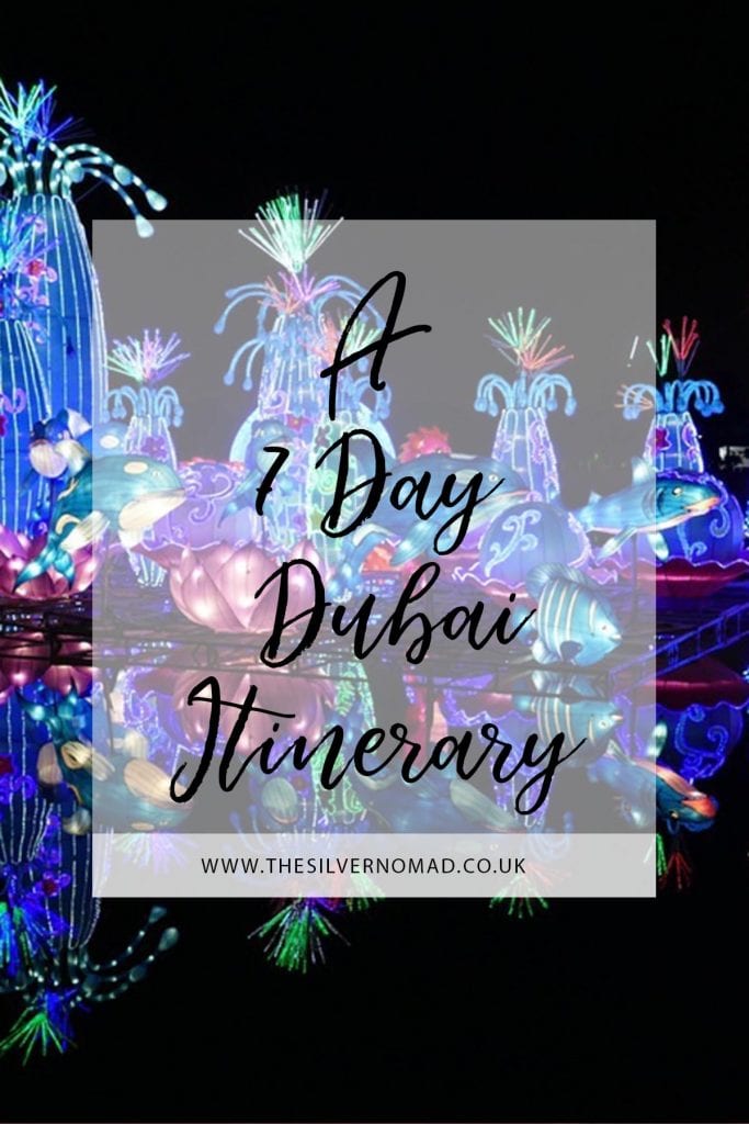 If you only have 7 days to spend in Dubai, read the perfect Dubai itinerary on how to make the most of your week and see all the sights.