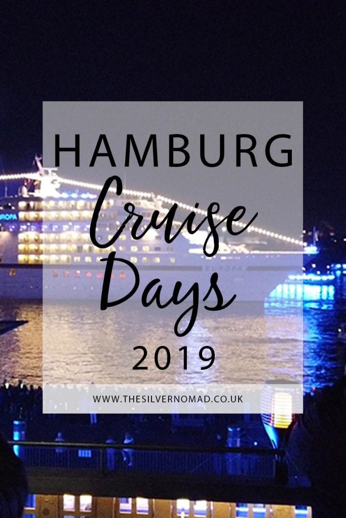 Hamburg Cruise Days are held every 2 years celebrating the cruise ships that visit Hamburg harbour.