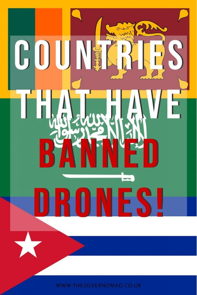 Many countries have banned drones or made it difficult to fly one. With drone laws changing all the time, it is hard to know where you can fly your drone.