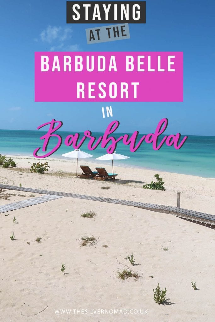 Review of the Barbuda Belle Resort" data-pin-description="The Barbuda Belle Resort on the island of Barbuda is the height of luxury. The ideal place to relax and get away from it all. You can fly from Antigua #barbuda #barbudabelle #antiguaandbarbuda #luxuryhotel #caribbeanhotel