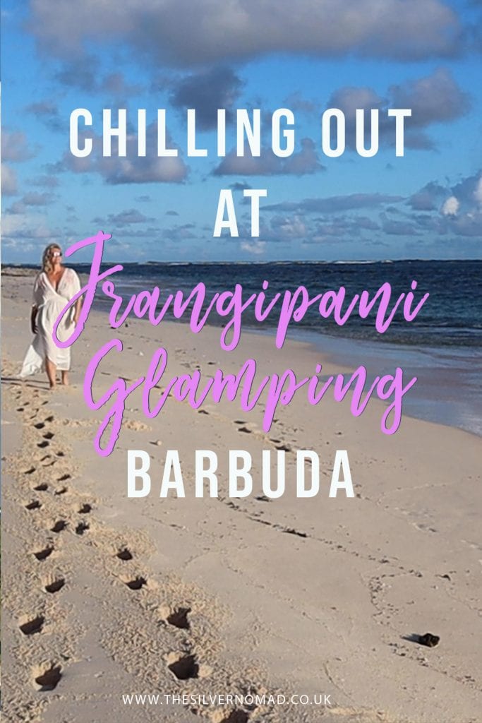 Frangipani Glamping in Barbuda is the perfect place to switch off from the world and have a digital detox and in glorious tranquility.