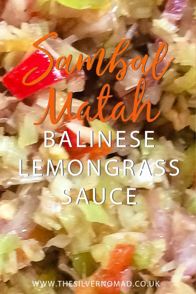 How to make Sambal Matah, Balinese Lemongrass Sauce