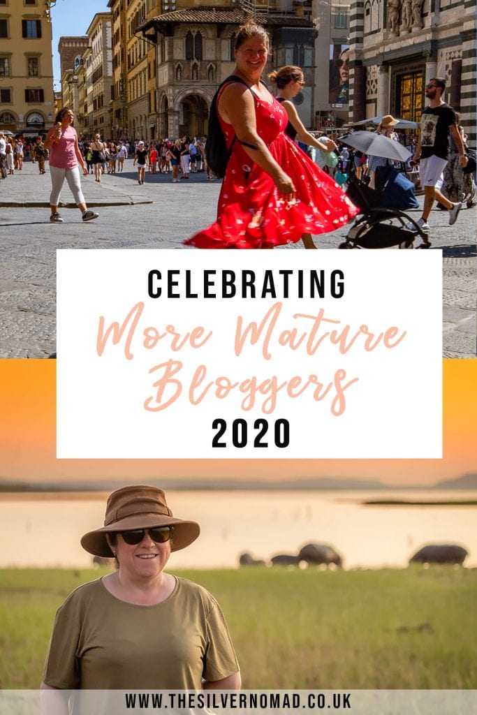 Celebrating more mature bloggers who write about travel, history, food and adventure. Over 40s bloggers to read and follow. 