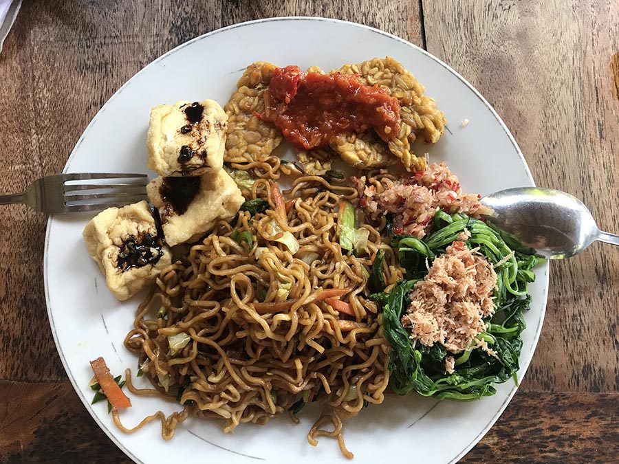 Mei Goreng at Warung Wayan