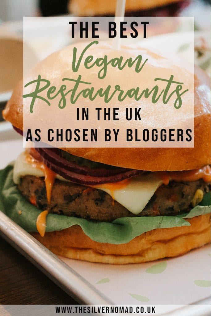 Vegan restaurants in the UK burger