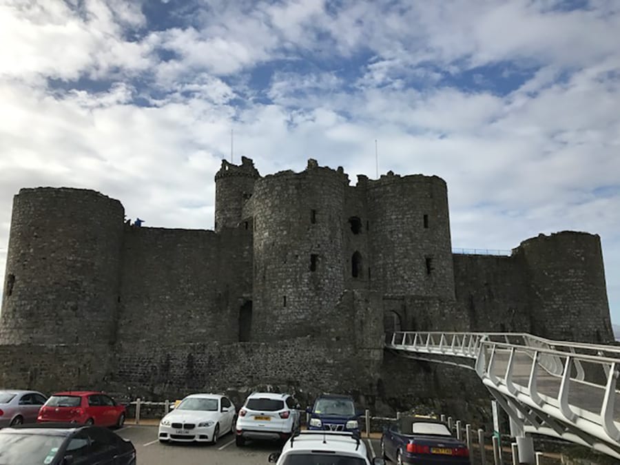 Harlech Castle The Silver Nomad