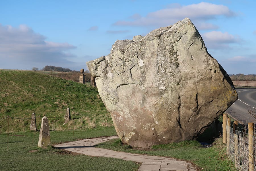 Large stone at Avebury