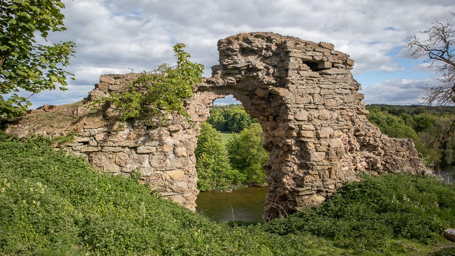 ROXBURGH Castle Ruins
