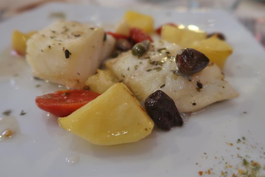 LOCANDA 101 fish with olives