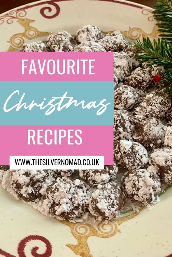 Favourite Christmas Recipes for you to try. Christmas biscuits, bonbons, cake and treats to eat at Christmas. 