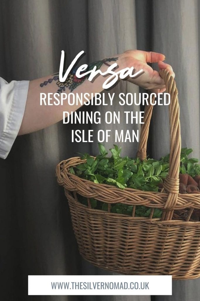 Versa RESPONSIBLY SOURCED dining on the Isle of Man