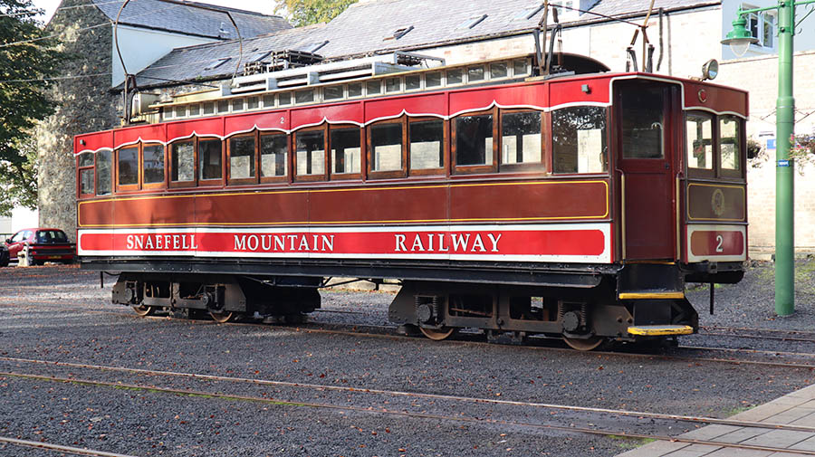 Snaefell Mountain Railway carriage