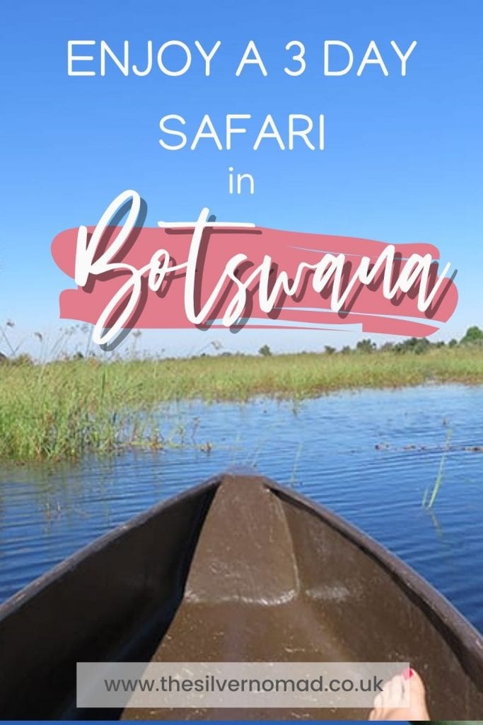 enjoy a 3 Day safari in Botswana