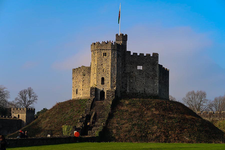 cardiff castle wales with kids