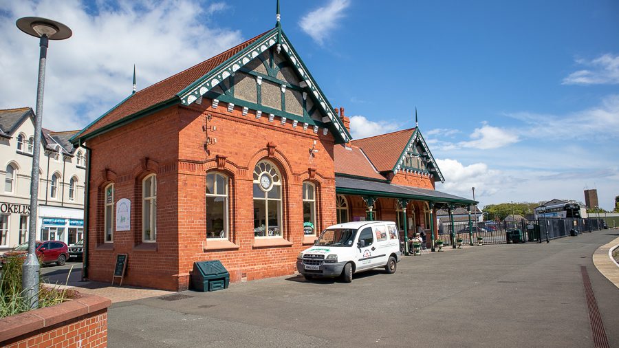 The Whistlestop Cafe on the station at Port Erin