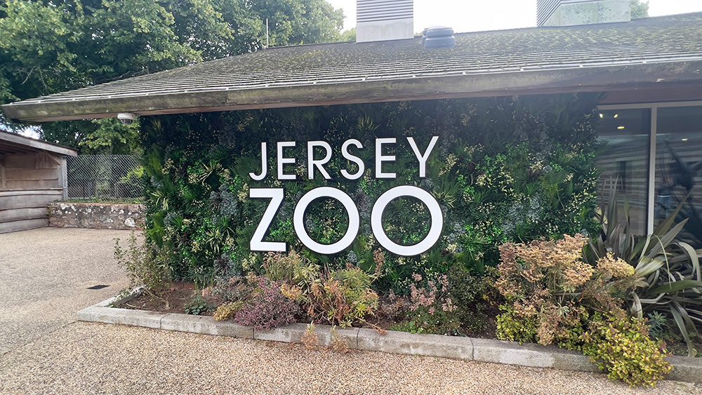 the Entrance to Jersey Zoo