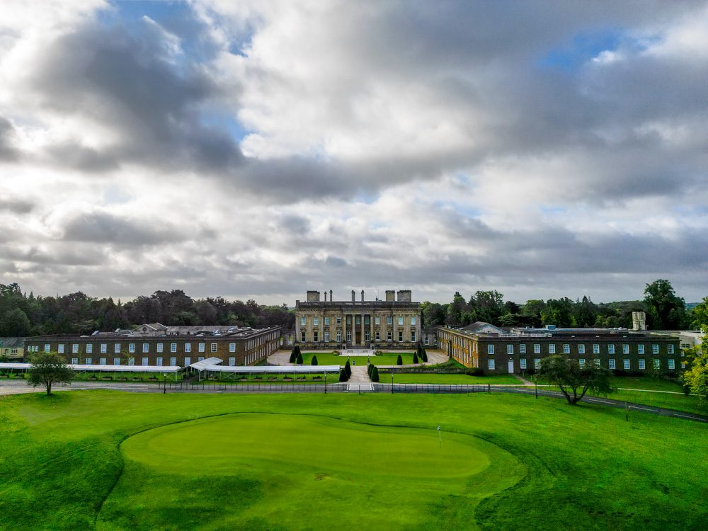 The 18th Hole in front of the Manor House