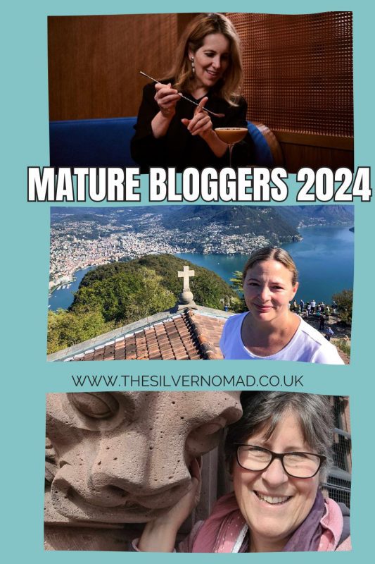 More Mature Bloggers in 2024 - 3 images of mature bloggers: Susan, Emma and Rachel
