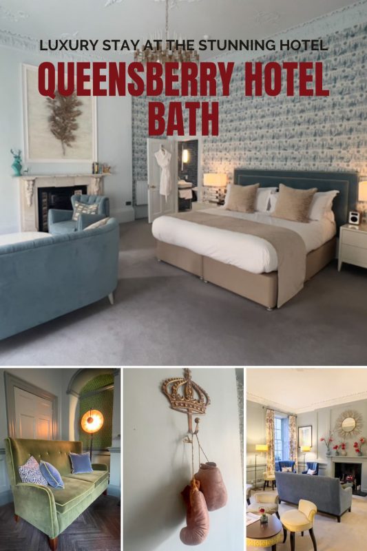 Luxury Stay at the Queensberry Hotel with images of rooms