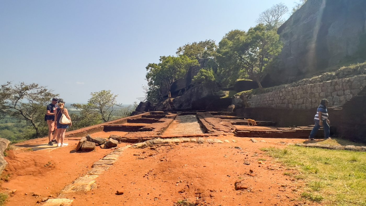Below the Lion Terrace
