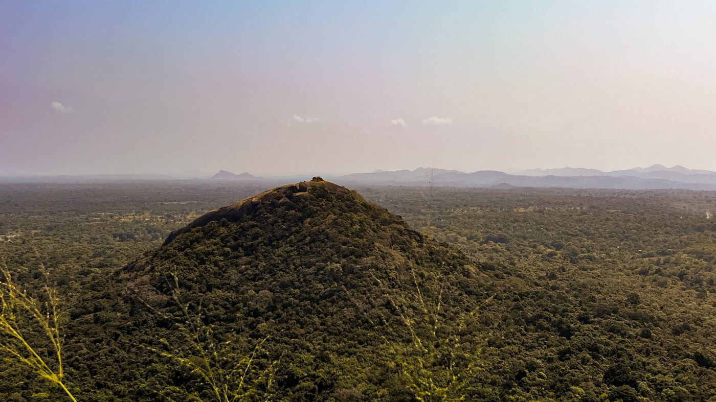 View of Pidulgala from Lion Rock