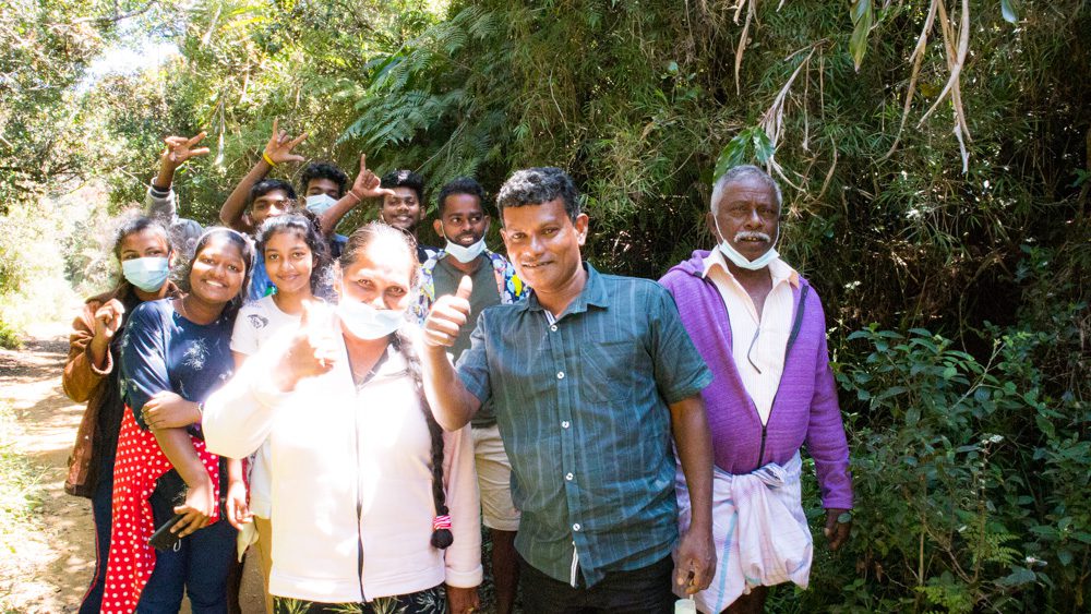 Family photo in Hatton Plains