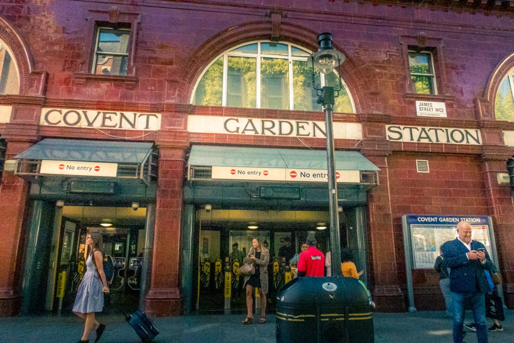 Covent Garden Tube Station
