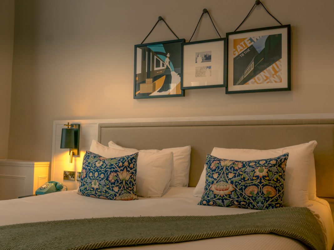 The elegant rooms at The Clermont