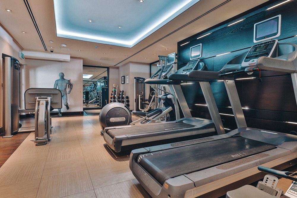 The gym at the Clermont London Victoria